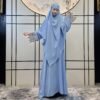 woman clothes shops,Fashion Solid Color Women Dress Robe Suit - Image 10