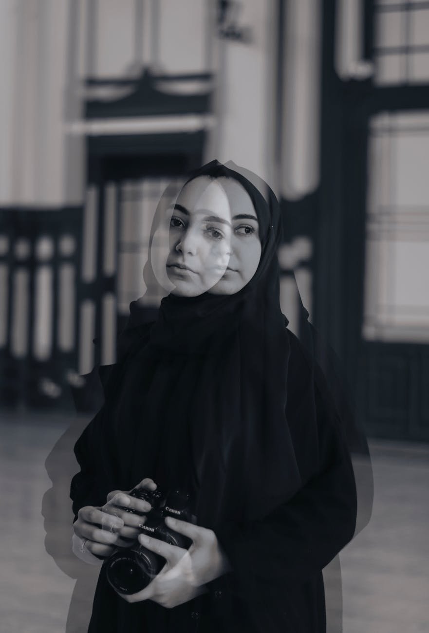 AmoFashionLTD's Irresistible: Ramadan Abayas & More 5 woman holding a camera