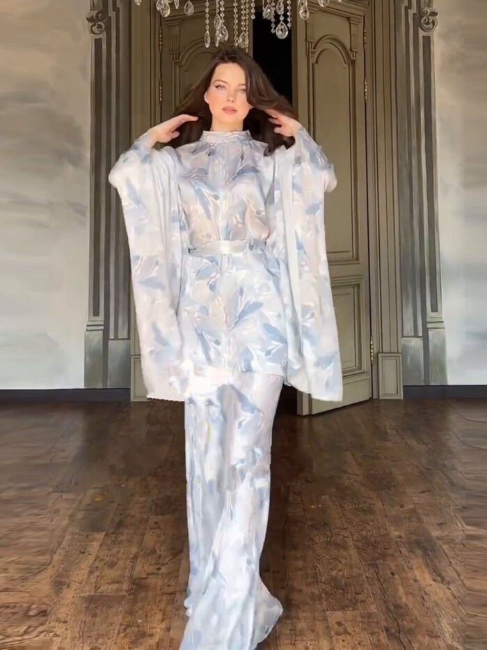 Alternative view of abaya women, Two-piece Suit