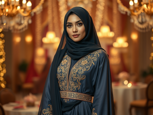 abaya fashion for special celebrations 1