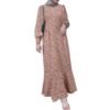 Abaya Fashion in USA, Small style Floral Dress - Image 4