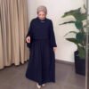 fashion dress Two-piece Suit 13 a woman in a black dress, fashion dress