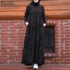 clothes abaya UK, Cotton Linen Dress - Image 7