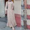 Abaya Fashion in USA, Small style Floral Dress - Image 3