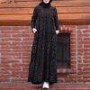 clothes abaya UK, Cotton Linen Dress - Image 5
