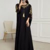 muslim women,Fashionable Elegant Blouse Embroidered Dress - Image 8