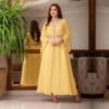 Stylish Abaya Style, Fashion Hot Drill Long-sleeved Dress - Image 2