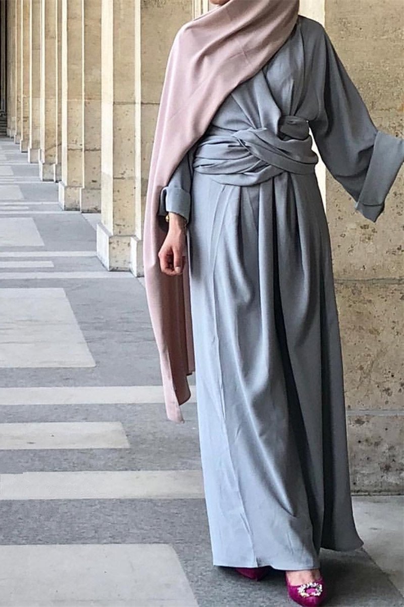 abaya buy, tie robe 4 abaya buy, tie robe - Image 4