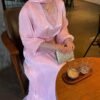abaya united states,Chiffon Robe Middle East European And American Evening Dress - Image 10