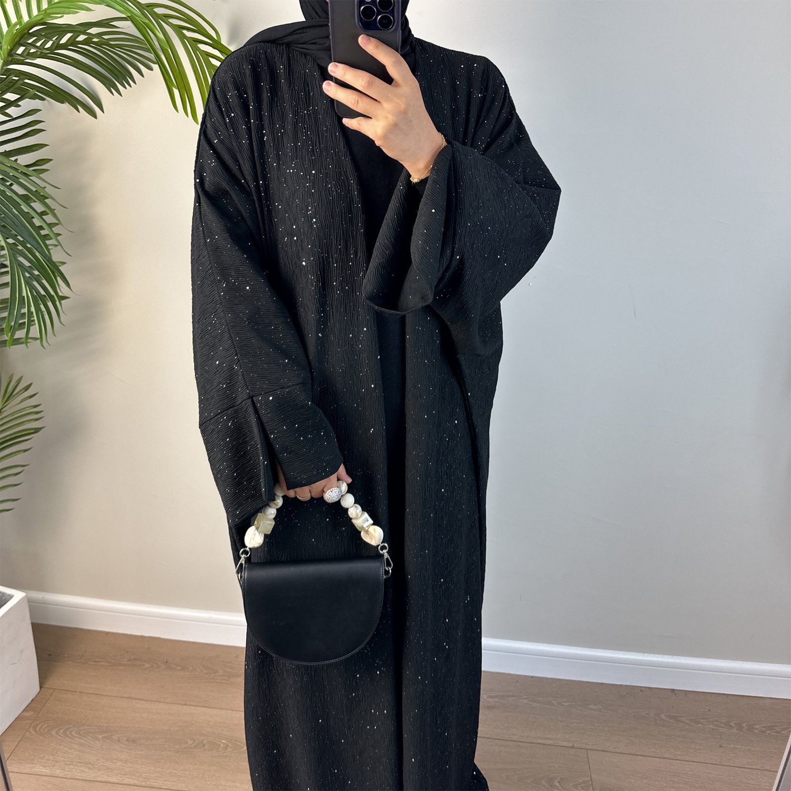 abayas and dresses, Winter Elegant Thickening Cardigan 6 abayas and dresses, Winter Elegant Thickening Cardigan - Image 6