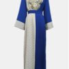 Embroidery Applique Muslim Tunic Robe Dress,abaya dress - Image 3