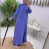 Striking Abaya Style Latest – Belted Crumple Design in Elegant Colors - Image 7