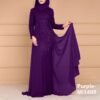 abaya style wedding dress,Sequin Elegant Slim-fit Long Sleeve Dress - Image 4