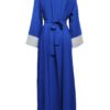 Embroidery Applique Muslim Tunic Robe Dress,abaya dress - Image 4