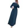Striking Abaya Style Latest – Belted Crumple Design in Elegant Colors - Image 4