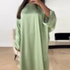 black fashion abaya,Casual Dress - Image 5