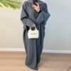 abayas and dresses, Winter Elegant Thickening Cardigan 17 abayas and dresses, Winter Elegant Thickening Cardigan - Image 7