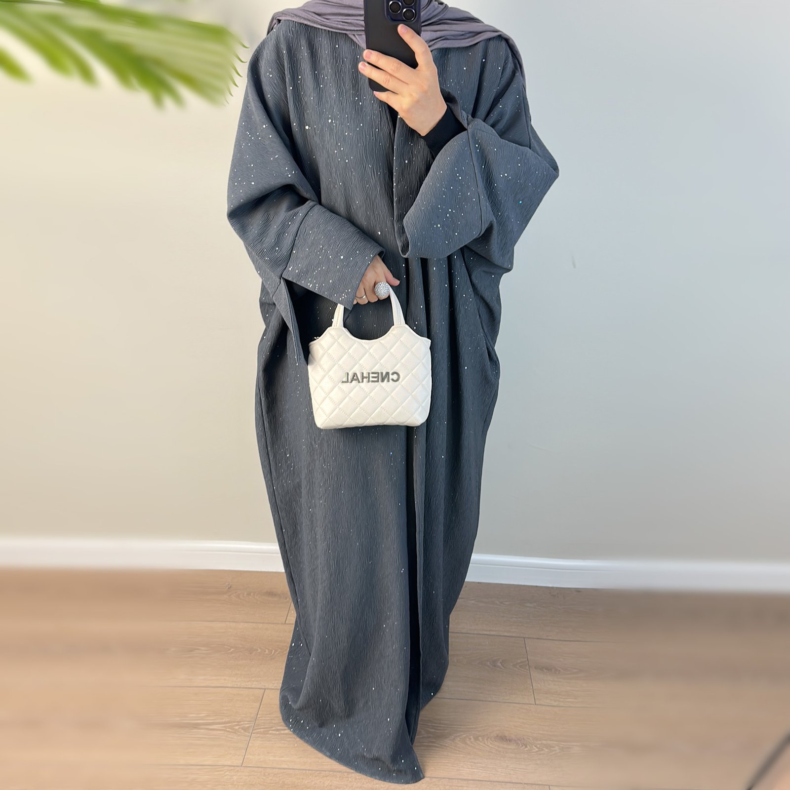 abayas and dresses, Winter Elegant Thickening Cardigan 7 abayas and dresses, Winter Elegant Thickening Cardigan - Image 7
