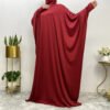 diamond fashion store,Long Sleeve Loose Robe Abaya - Image 6