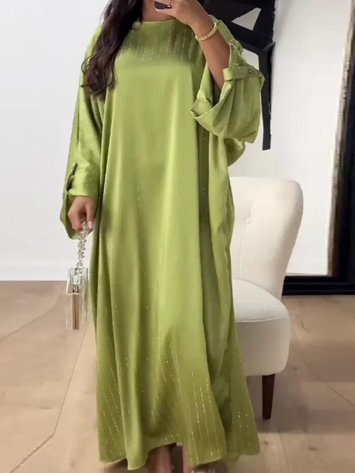 Alternative view of black fashion abaya,Casual Dress