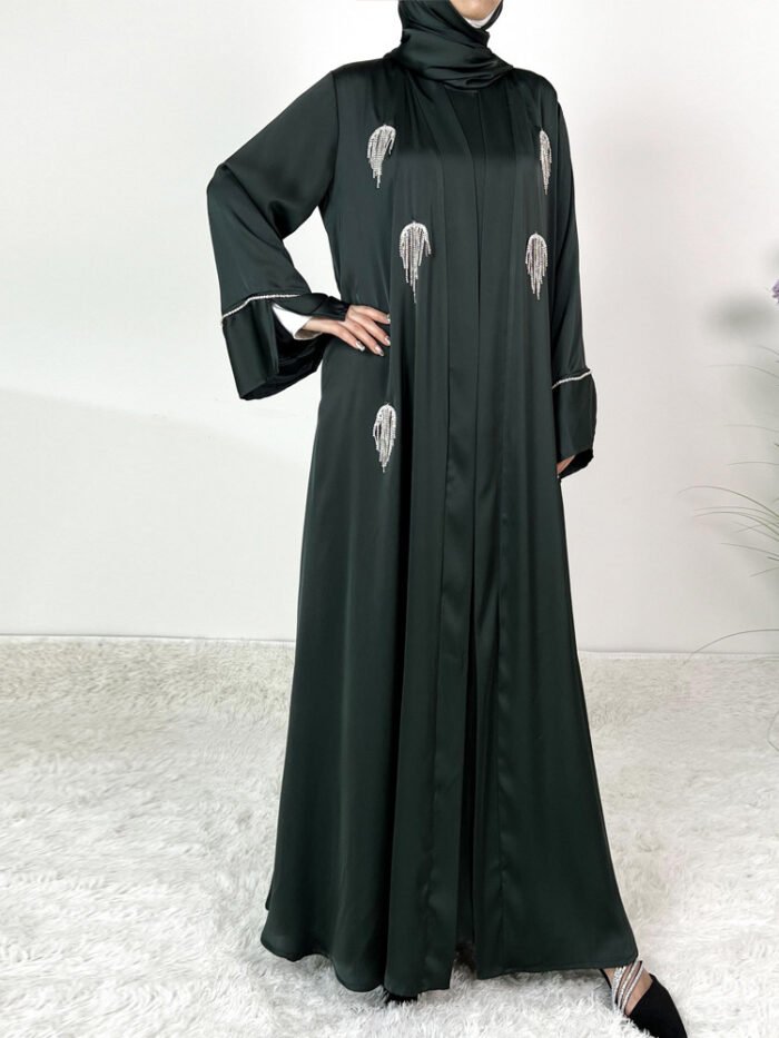 Alternative view of abaya fashion islamic clothing,