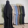 fashion jalabiya,Two-piece Headscarf - Image 10
