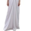 Spot Dress White Sleeveless Pleated Bottoming Vest Lined Dress,fashion abaya online - Image 5