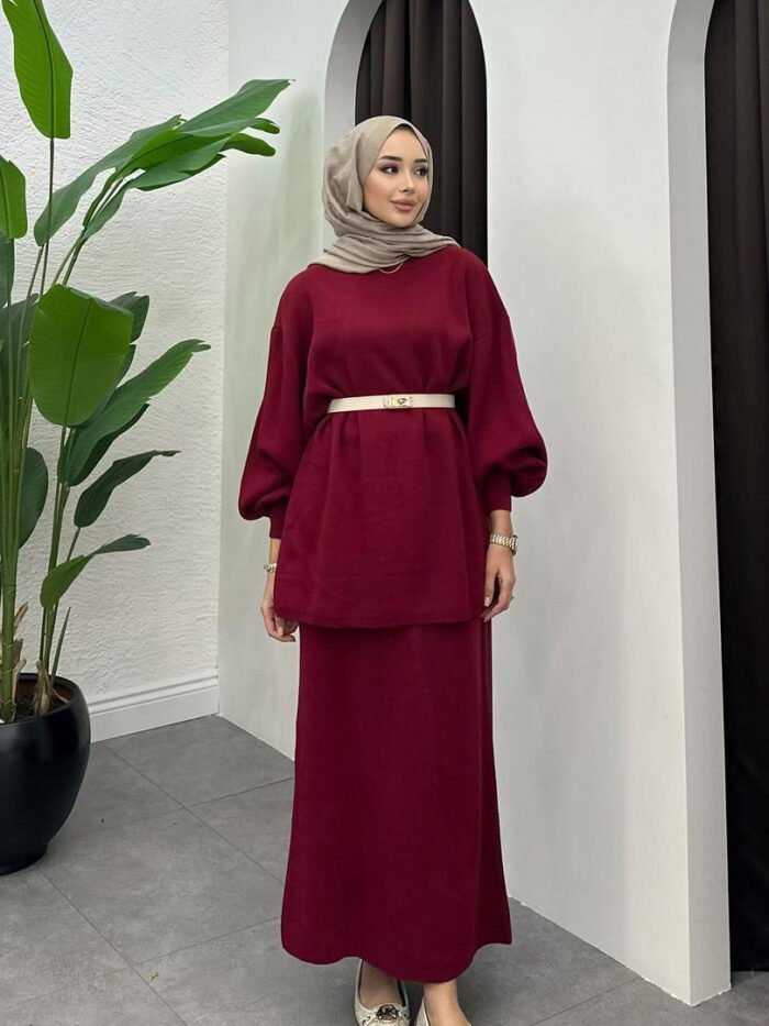 a woman in a red dress, skirts for women,abaya clothing online