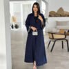order abaya online,Muslim Modest Women's Abaya Cardigan Robe - Image 8