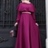 a woman in a long dress, abaya sites
