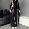 Women's Fashion Graceful Personality Stitching Dress,muslimah clothes 16 O1CN01d3cDbv200V609iqjE 2215492566787 0 cib