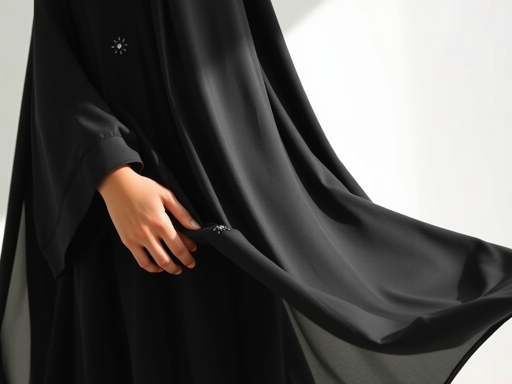 10 Stylish Abaya Designs You Can Buy Online This Season(abaya clothing online) 2 classic black abaya
