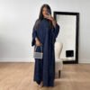 black fashion abaya,Casual Dress - Image 4