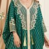 Sleeve Bow Tie Plus Size Tassel Split Dress,abaya websites - Image 7