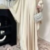 islamic woman clothes,Cape Tassel Dress Shawl Skirt Suit - Image 4