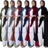 islamic fashion for women,Knitted Coat - Image 10