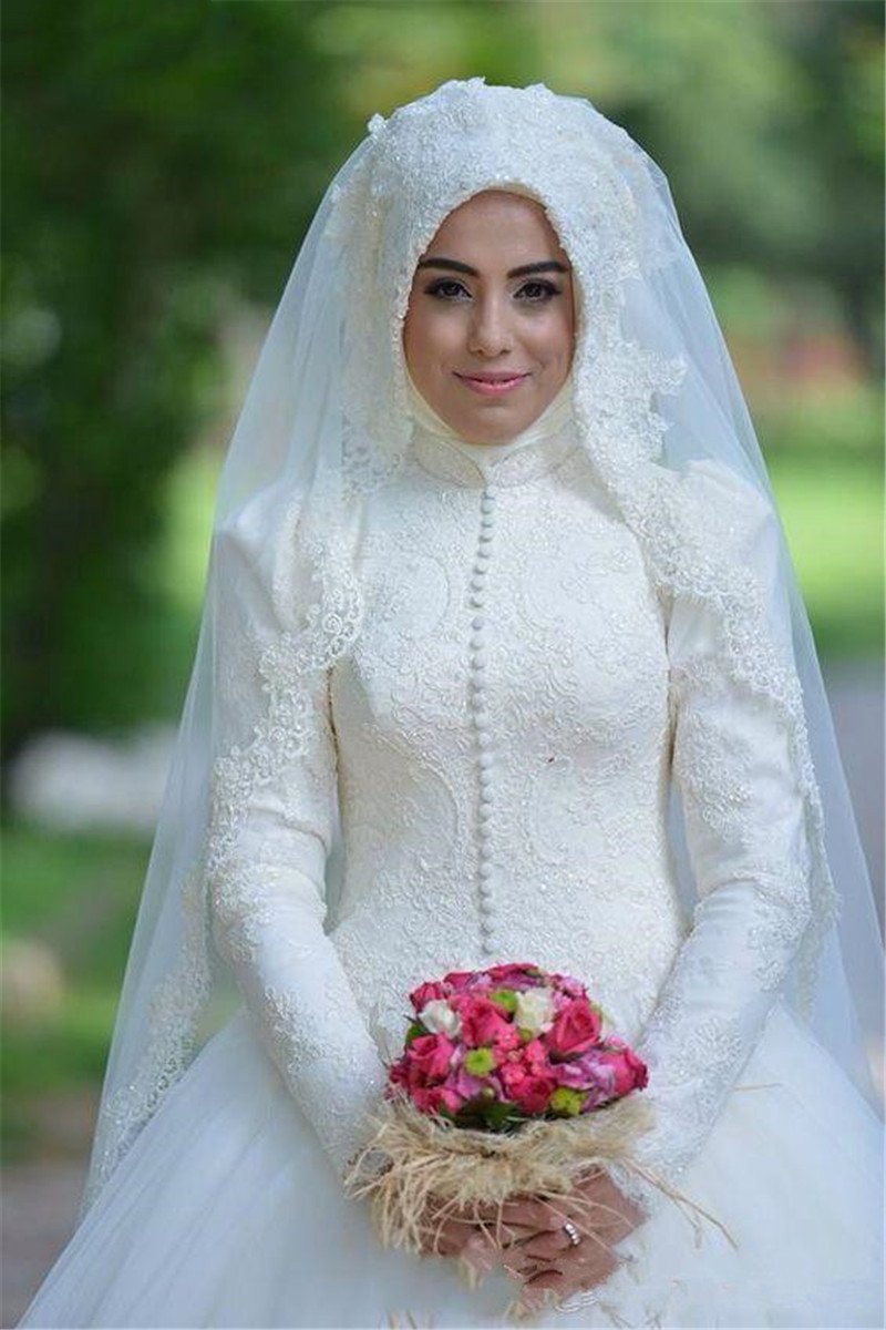 bridal gowns for muslim brides,Women's Dress 3 bridal gowns for muslim brides,Women's Dress - Image 3