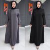 modest formal gowns,Two-piece Zipper Cardigan Dress 21 a woman in a black dress, modest formal gowns