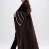 formal modest gowns,Embroidered Pearl Robe - Image 2