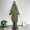 muslim prom dress, Two-piece Set - Image 5