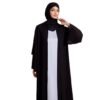 white abayas, Women's Cardigan Robe - Image 8