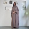 Women's Solid Color hijab and dress 16 hijab and dress
