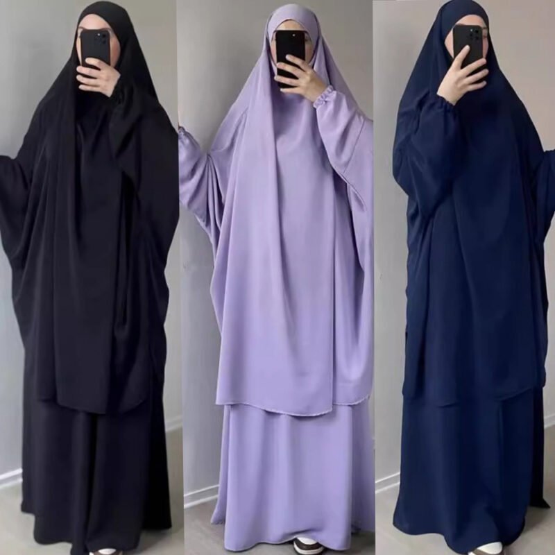 8 Elegant Dresses for Hijab: Embrace Style and Modesty 2 a woman taking a selfie,muslim prom dress
