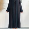 long modest dresses with sleeves,Women's Headscarf Inner Skirt Robe Three-piece Set, - Image 4