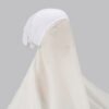 headscarf fashion,Bright Silk Island Wrinkle - Image 2