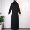 modest formal gowns,Two-piece Zipper Cardigan Dress - Image 4