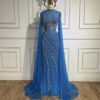 wedding dress for muslims, High-end Elegant Fishtail Banquet Host Dress - Image 9