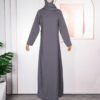 modest formal gowns,Two-piece Zipper Cardigan Dress - Image 2