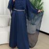 muslim dress,Women's Muslim Clothing Simple Cloak Robe Starry Robe - Image 6