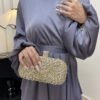 islamic clothes women,Women's Simple Solid Color Robe Dress - Image 5